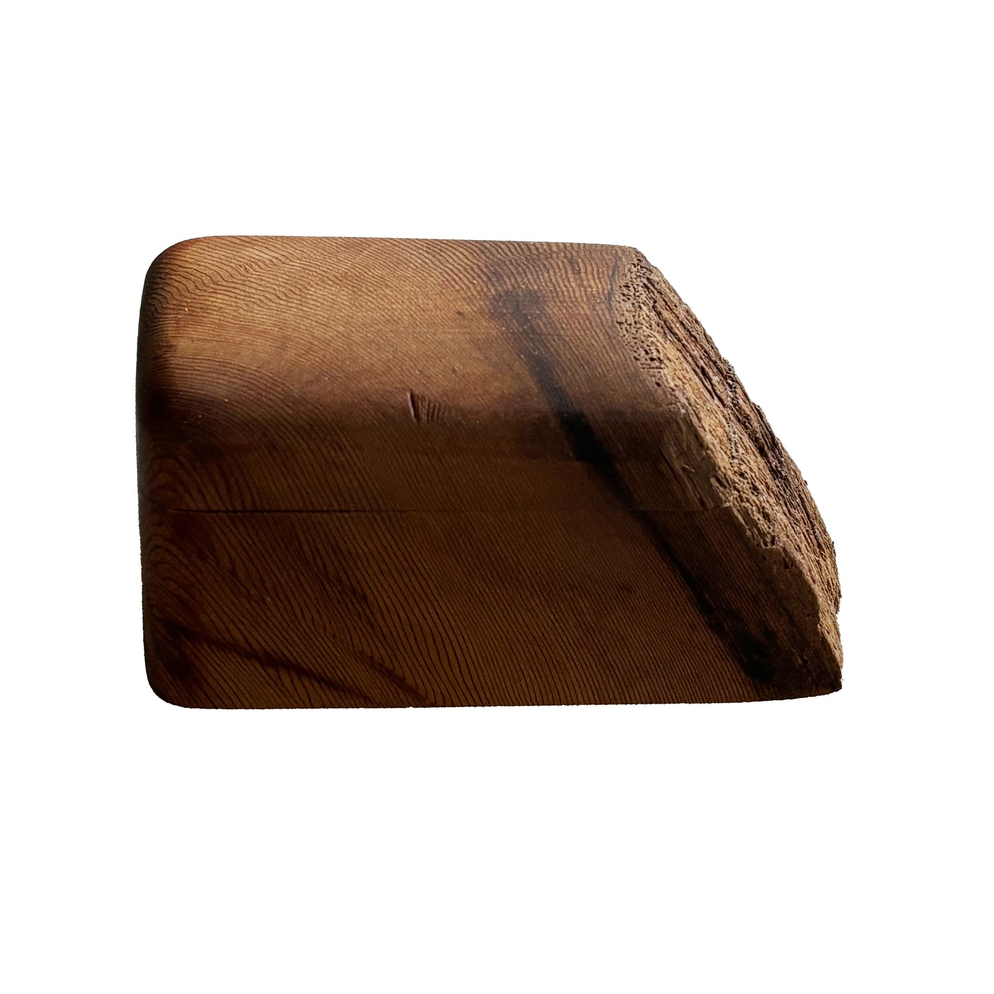 Live edge decorative box with lid