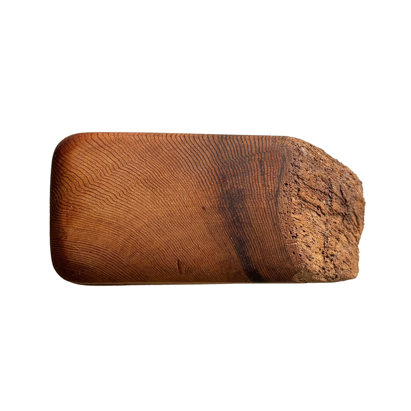 Live edge decorative box with lid