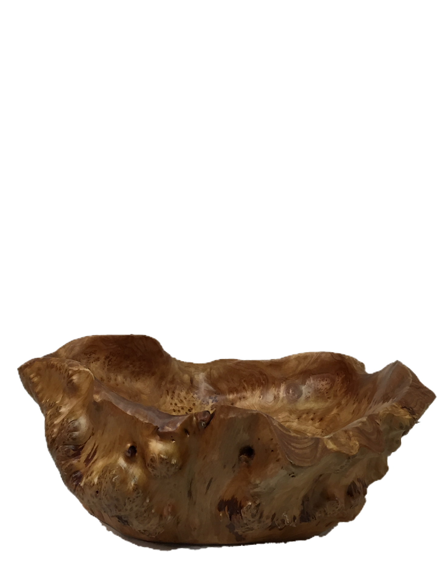 FUNCTIONAL ART is the best way to describe Greener Valley's stunning collection of stumps and roots that have been handcrafted into beautiful wine holders, cheese boards, platters, bowls and stools. Handcrafted from the roots and stumps of the Asian Cypress known as Shan Mu. These beautiful stools function equally well as a stool, end table or plant stand. Each piece is absolutely unique. This stool measures 24" high.