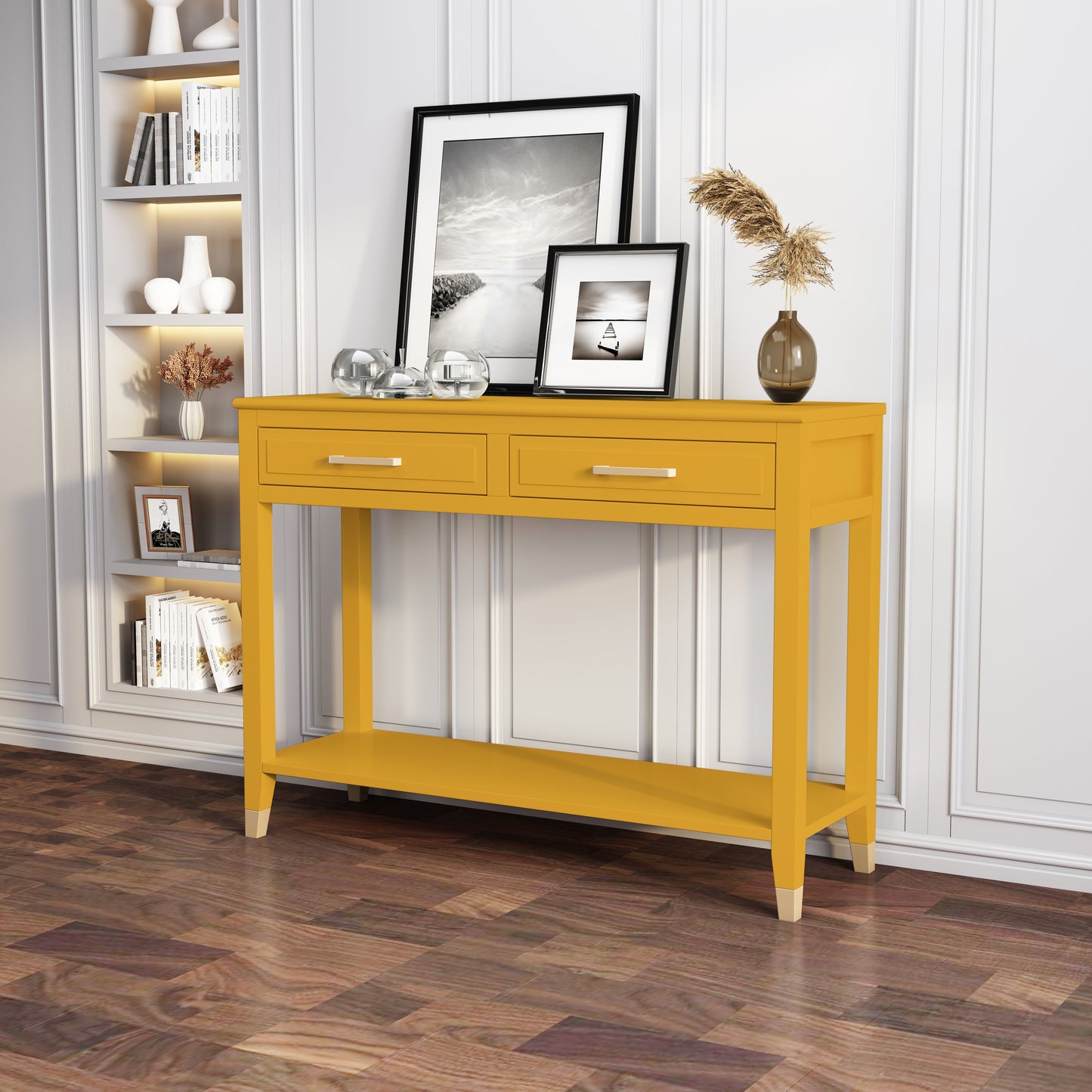 Ready-to-assemble console table