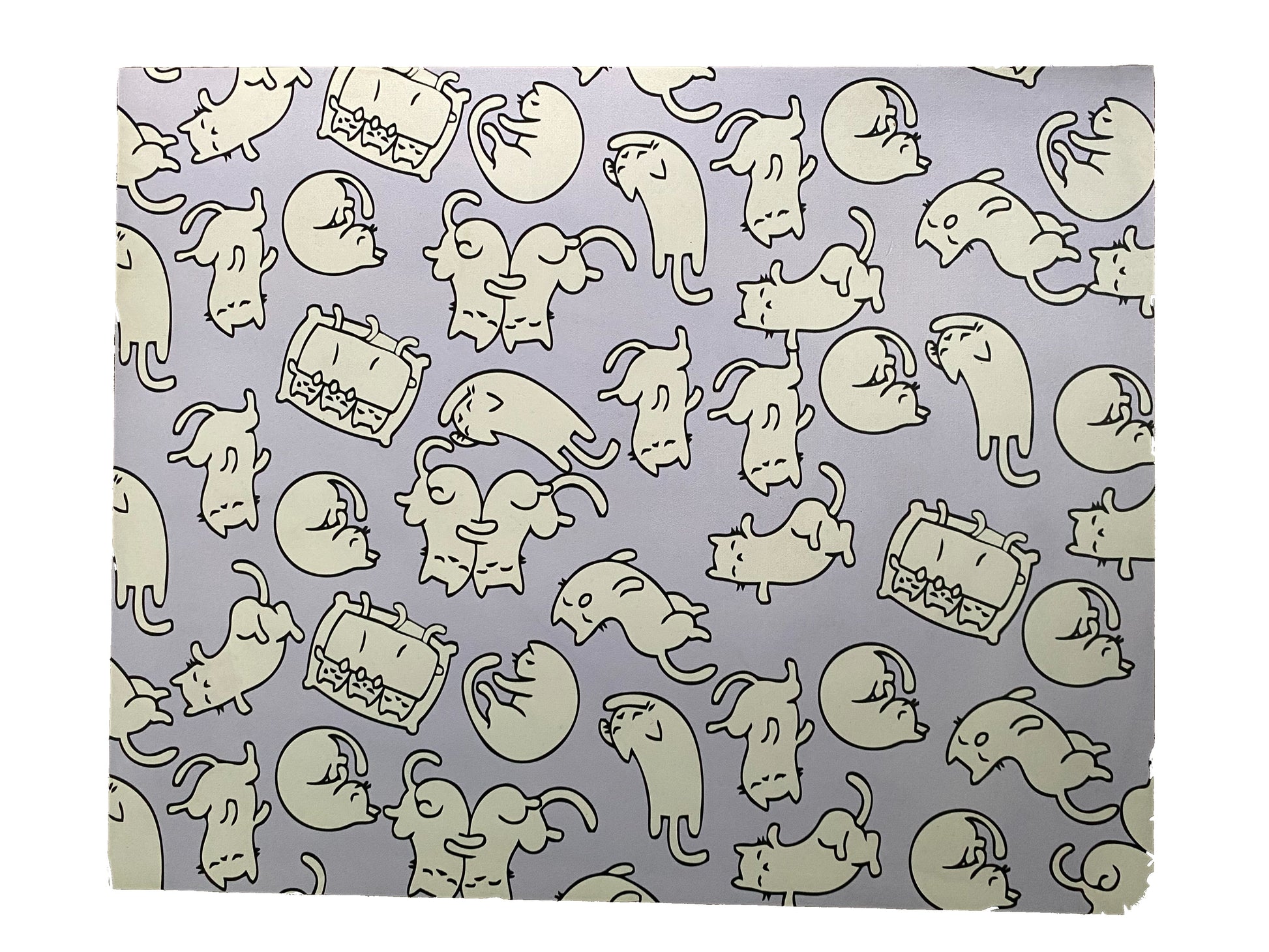 Anti-bacterial vinyl pet mat