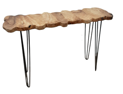 Root Coffee Table with metal legs