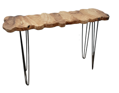 Root Coffee Table with metal legs