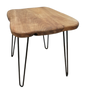 Root Coffee Table with metal legs