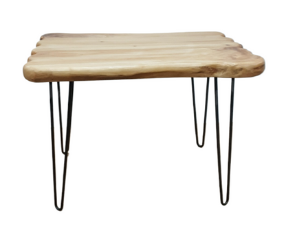 Root Coffee Table with metal legs