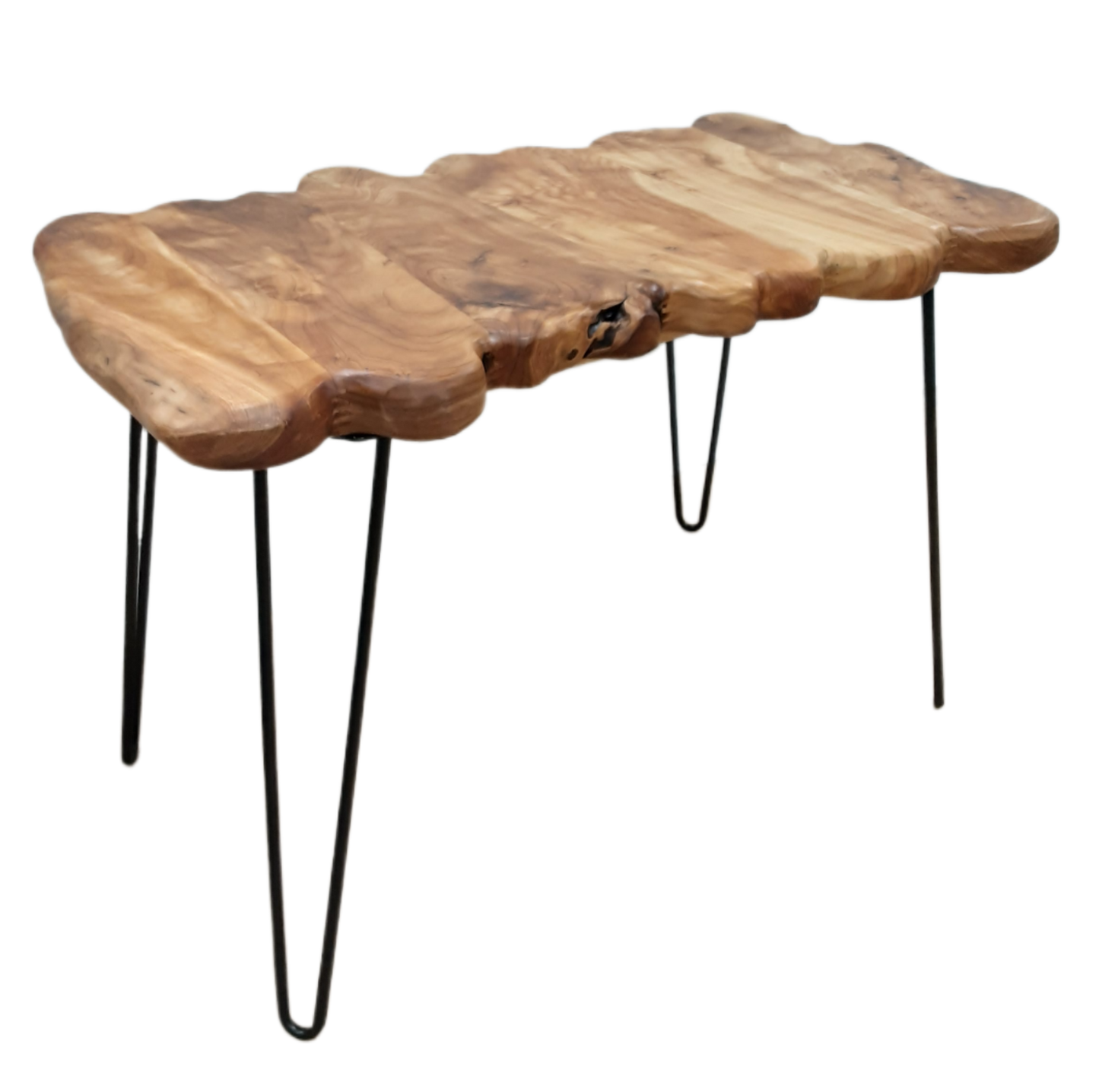 Root Coffee Table with metal legs