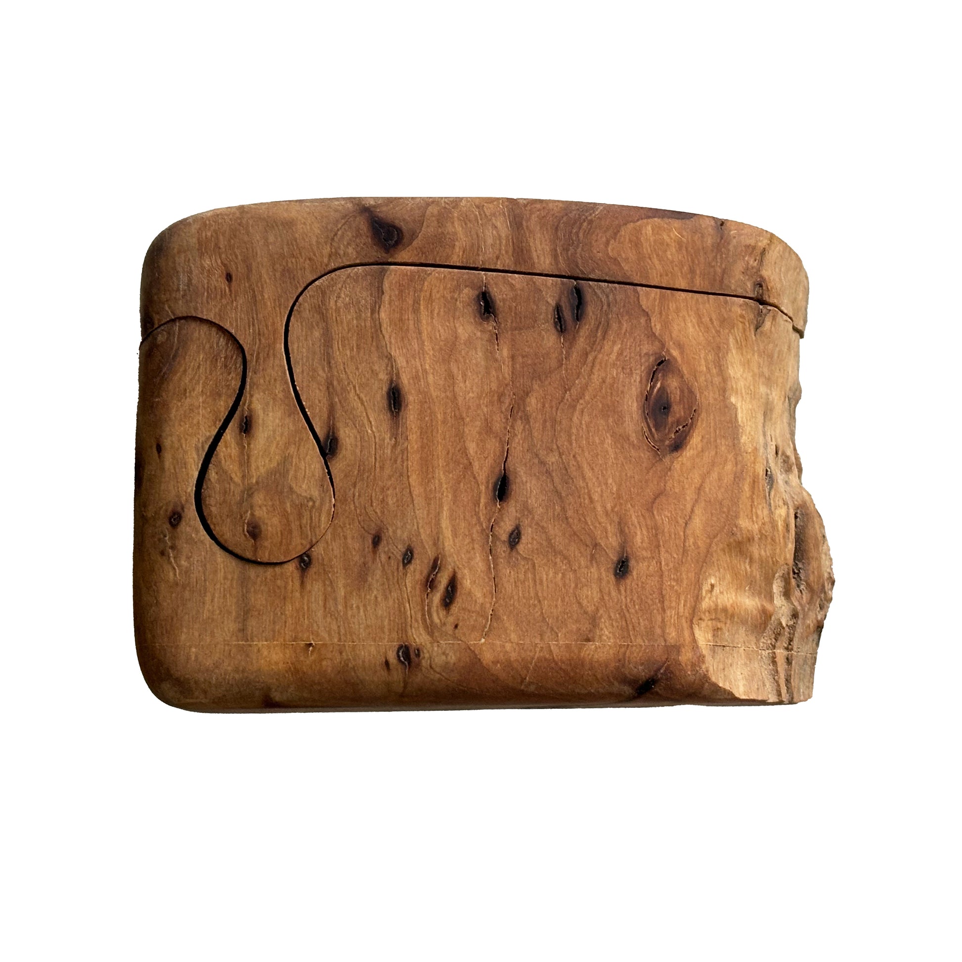 Live Edge puzzle box