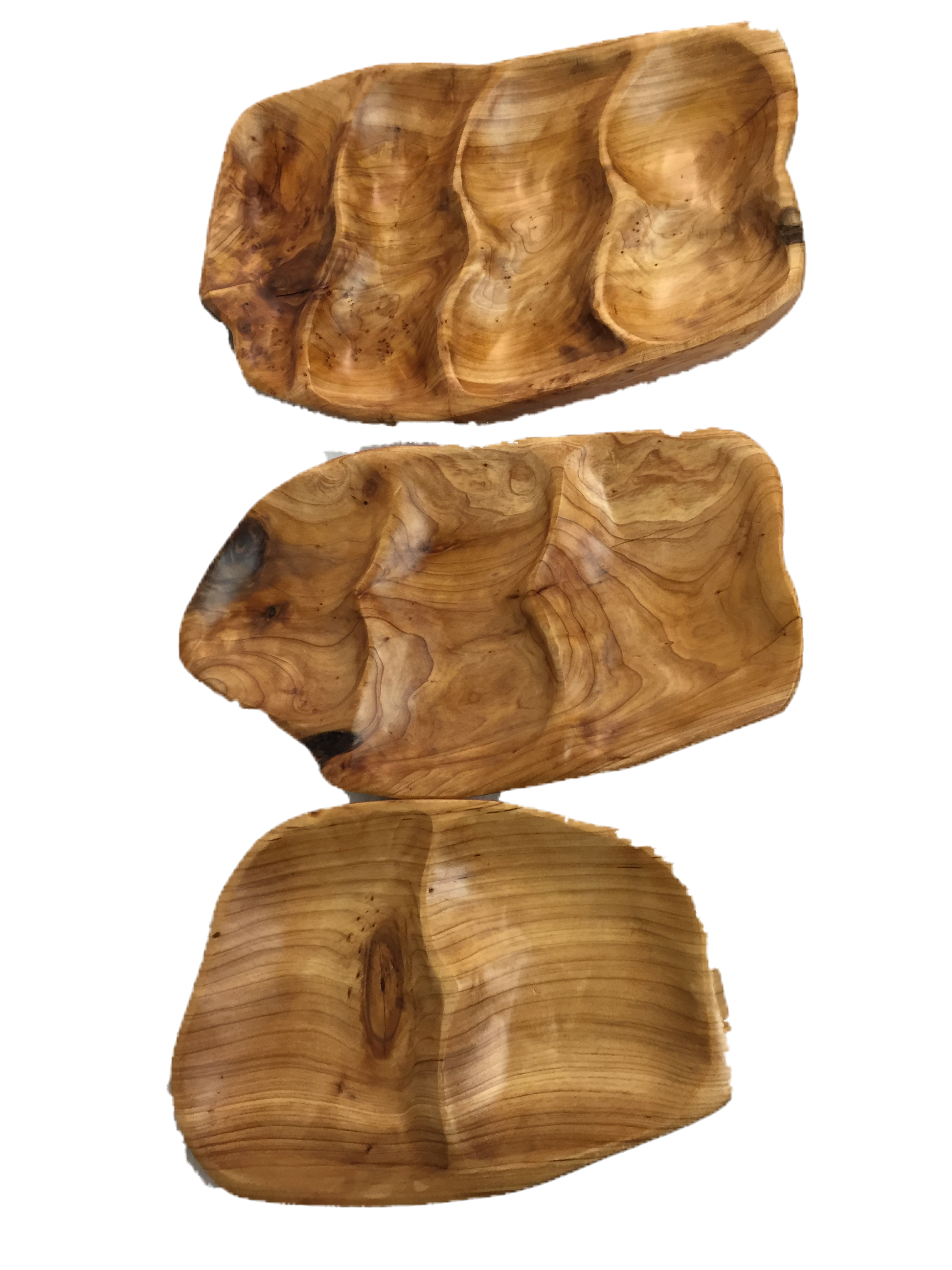 FUNCTIONAL ART is the best way to describe Greener Valley's stunning collection of stumps and roots that have been handcrafted into beautiful wine holders, cheese boards, platters, bowls and stools. Handcrafted from the roots and stumps of the Asian Cypress known as Shan Mu. These beautiful stools function equally well as a stool, end table or plant stand. Each piece is absolutely unique. This stool measures 24" high.