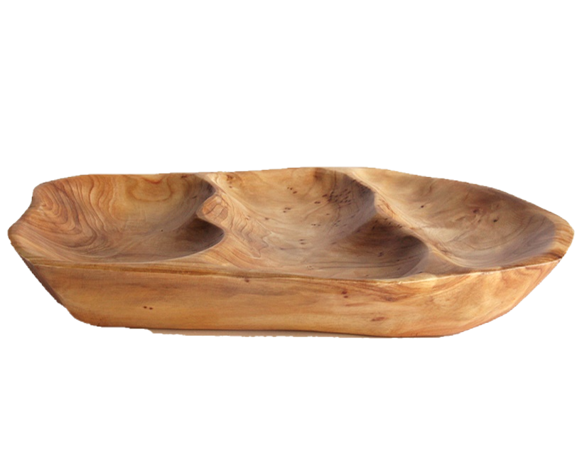 FUNCTIONAL ART is the best way to describe Greener Valley's stunning collection of stumps and roots that have been handcrafted into beautiful wine holders, cheese boards, platters, bowls and stools. Handcrafted from the roots and stumps of the Asian Cypress known as Shan Mu. These beautiful stools function equally well as a stool, end table or plant stand. Each piece is absolutely unique. This stool measures 24" high.