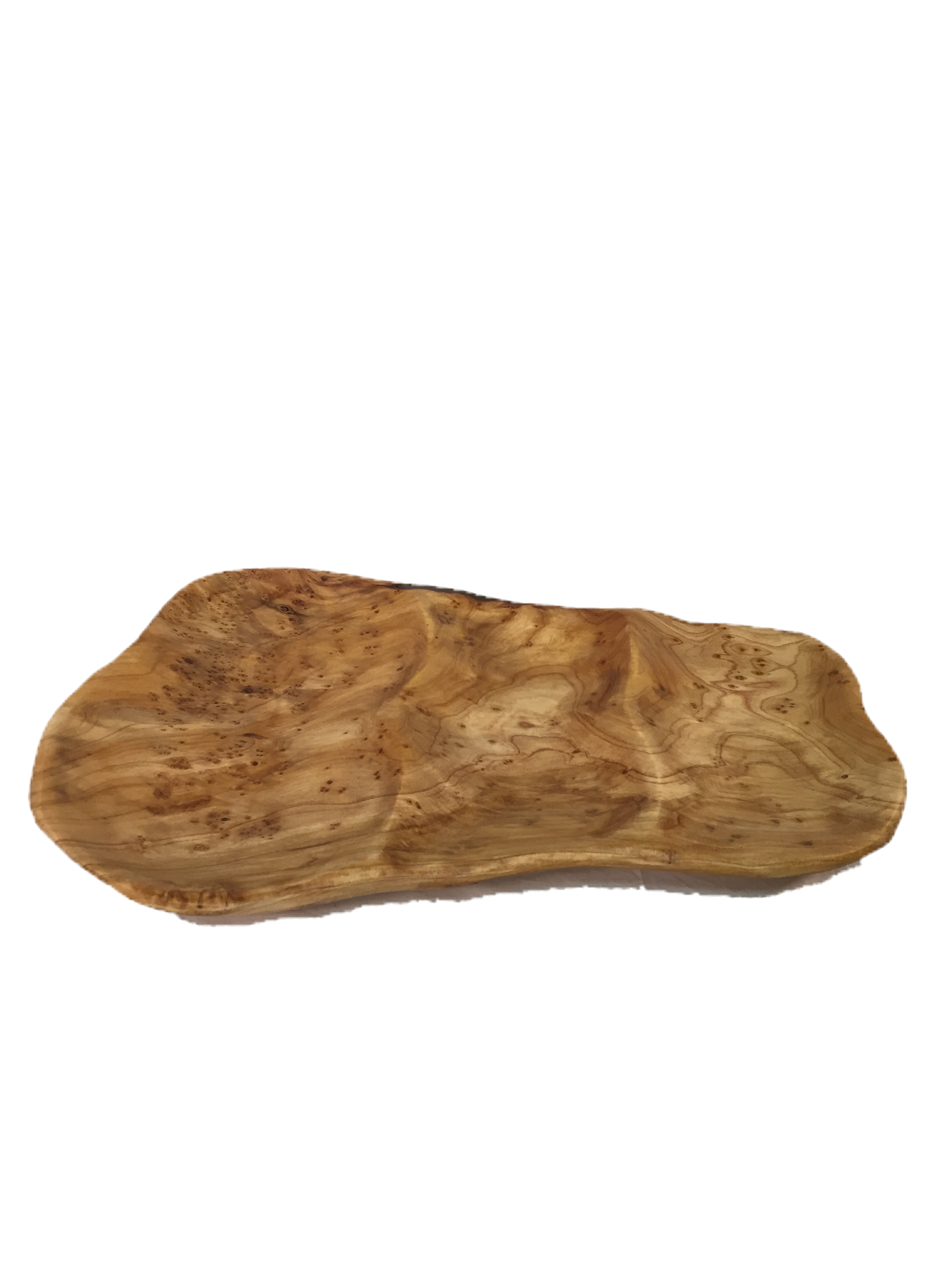 FUNCTIONAL ART is the best way to describe Greener Valley's stunning collection of stumps and roots that have been handcrafted into beautiful wine holders, cheese boards, platters, bowls and stools. Handcrafted from the roots and stumps of the Asian Cypress known as Shan Mu. These beautiful stools function equally well as a stool, end table or plant stand. Each piece is absolutely unique. This stool measures 24" high.