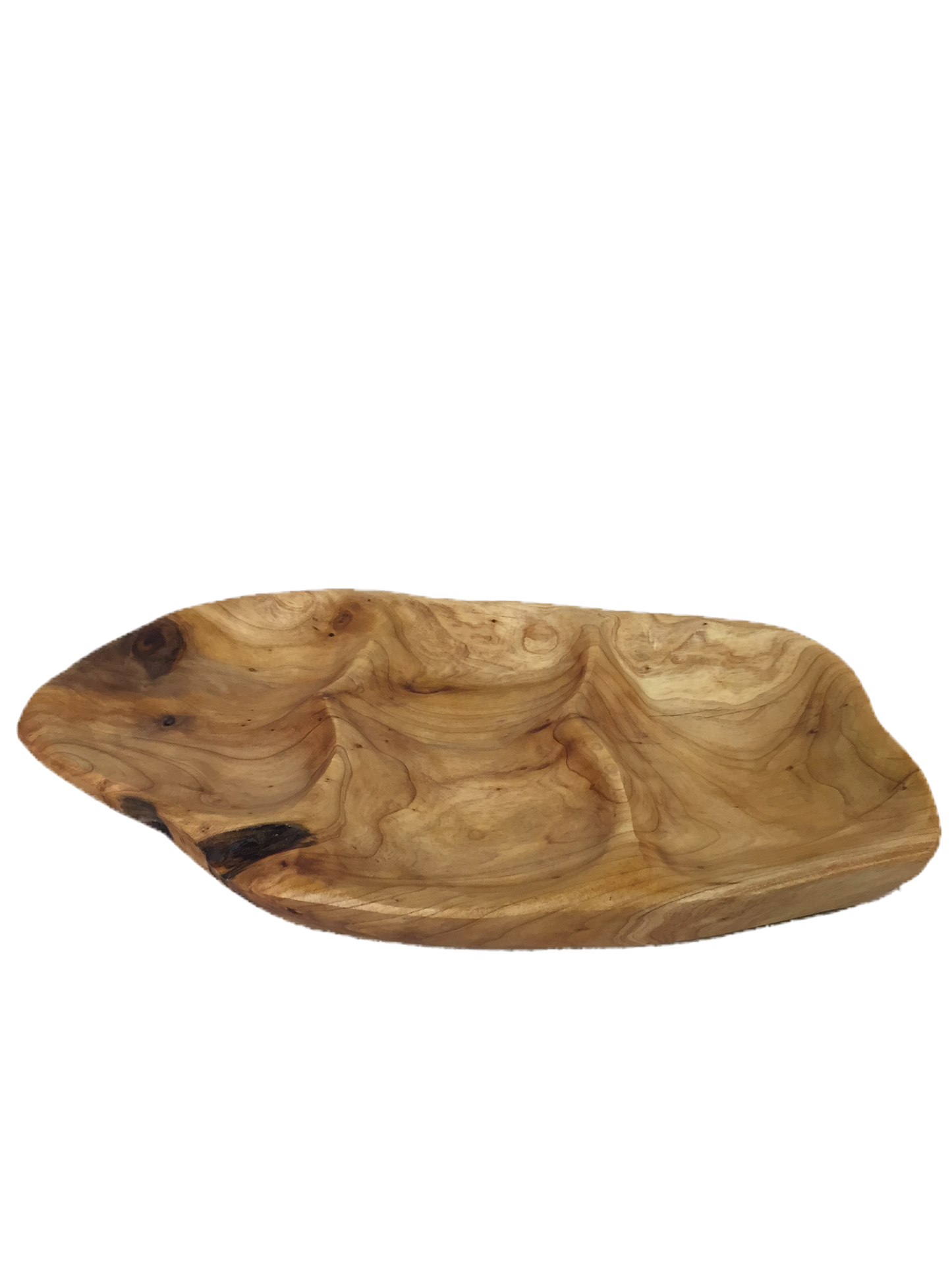 FUNCTIONAL ART is the best way to describe Greener Valley's stunning collection of stumps and roots that have been handcrafted into beautiful wine holders, cheese boards, platters, bowls and stools. Handcrafted from the roots and stumps of the Asian Cypress known as Shan Mu. These beautiful stools function equally well as a stool, end table or plant stand. Each piece is absolutely unique. This stool measures 24" high.