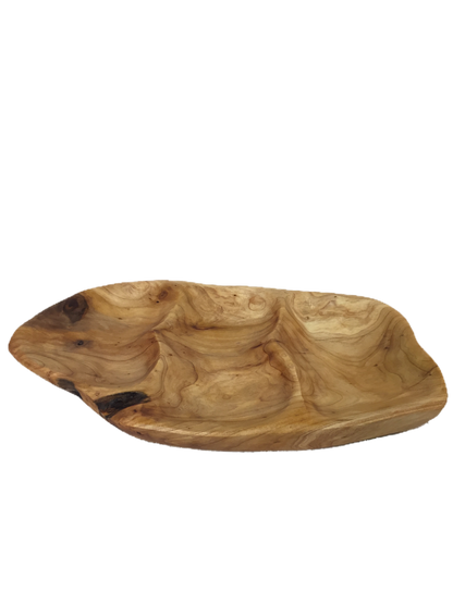 FUNCTIONAL ART is the best way to describe Greener Valley's stunning collection of stumps and roots that have been handcrafted into beautiful wine holders, cheese boards, platters, bowls and stools. Handcrafted from the roots and stumps of the Asian Cypress known as Shan Mu. These beautiful stools function equally well as a stool, end table or plant stand. Each piece is absolutely unique. This stool measures 24" high.